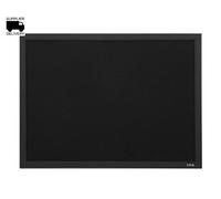 Bi-Office Softouch Notice Board 600x450mm - Color: Black