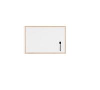 MAGNETIC DRYWIPE NOTICE BOARD 60cm x 40cm PINE FRAMED Home & Office Use
