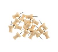 Bi-Office Wooden Push Pins (Pack of 20 PI3203
