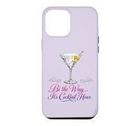 Bi The Way It's Cocktail Hour Pun Martini Time Case for iPhone 12 Pro Max