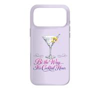 Bi The Way It's Cocktail Hour Pun Martini Time Case for iPhone 17 Pro Max