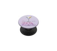 Bi The Way It's Cocktail Hour Pun Martini Time PopSockets Adhesive PopGrip
