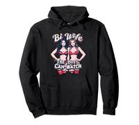 Bi Wife The Boys Can Watch Swinger Lifestyle Naughty Adult Pullover Hoodie