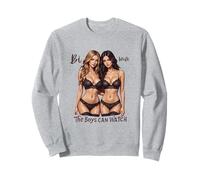 Bi Wife the Boys Can Watch Swinger Lifestyle Naughty Adult Sweatshirt