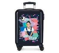 Bia Jeans Blue Hardside Carry-on Suitcase,Cabin 55 cm,Blue