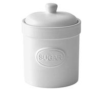 BIA - Sugar Canister - Matte White - Matte Storage Jar - Stoneware Kitchen Storage - Kitchen Storage & Organisation - Available in White and Black