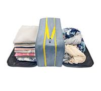 Biaggi Ultimate Compression ZipCube Set of 2 - Expandable Travel Organizer Bags for Suitcases, Lightweight Packing Cubes for Women & Men's Travel Accessories