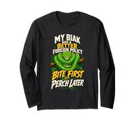 Biak Tree Python Bite First Perch Later Snake Long Sleeve T-Shirt