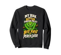 Biak Tree Python Bite First Perch Later Snake Sweatshirt