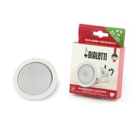 Bialetti 1/2 Cup Moka Gasket And Filter Original Replacement - Coffee Maker