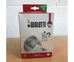 Bialetti 6 Cup Moka Express Pot Funnel Filter - Brand New Boxed - Made in Italy