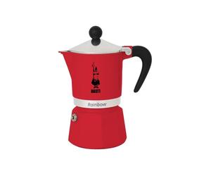 Bialetti 6 Cup Moka Pot Red | Italian Coffee Stovetop Espresso Maker