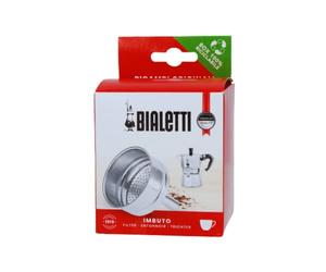 Bialetti 800135 Spare Parts, Includes 1 Funnel Filter, Compatible with Moka Express, Flame, Break, Checkers, Moka Timer and Rainbow (6 Cups)