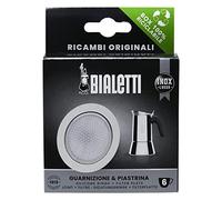 Bialetti 800412 Spare Parts, Includes 1 Gasket and 1 Plate, Compatible with Venus, Kitty, Musa and Class (6 Cups)