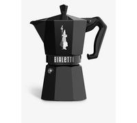 Bialetti Bialetti Moka Express Exclusive Six-Cup Aluminium Espresso Maker Black