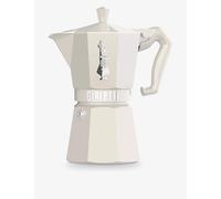 Bialetti Bialetti Moka Express Exclusive Six-Cup Aluminium Espresso Maker Cream