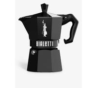 Bialetti Bialetti Moka Express Exclusive Three-Cup Aluminium Espresso Maker Black