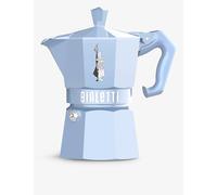 Bialetti Bialetti Moka Express Exclusive Three-Cup Aluminium Espresso Maker Blue