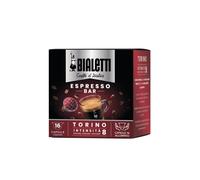 Bialetti Caffè d'Italia, Box 16 Capsules, Turin, Intensity 8, Compatible with Bi