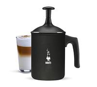 Bialetti Manual Milk Frother 3 Cup - Stovetop Tuttocrema 166ml Black Aluminium