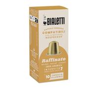 Bialetti Espresso Capsules Compatible with Nespresso Original - Italian Single Serve Pods, Raffinato Roast (Pack of 10)