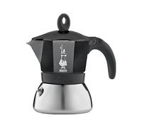 Bialetti Coffee Maker, Model 006936 MOKA INDUCTION, Chrome And Black, For Coffee