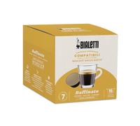 Bialetti Espresso Capsules Compatible with Dolce Gusto Machines, Italian Single Serve Pods, Raffinato Flavor - 1 Count (Pack of 16), Ideal for Home or Office Use