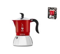 Bialetti Fiammetta Coffee Maker 2 Cups Red