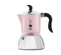 Bialetti Fiammetta Induction Coffee Maker, 2 Cups (100 ml), All Hobs, Elegant Design, Pink