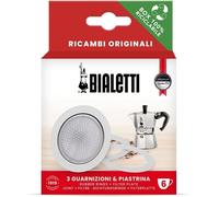 BIALETTI FILTER WITH GASKETS 6 CUP MOKA EXPRESS TIMER ESPRESSO 0800004