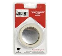 Bialetti: Gasket for Espresso Maker 9 Cups 3 x Gaskets + Sieve