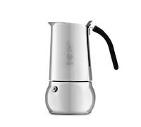 Bialetti Kitty Free-Standing Manual Drip Coffee Maker 10 Cups Black, Stainless Steel ,30 x 20 x 15 cm