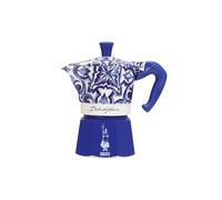 Bialetti Mediterranean Blue Dolce&Gabbana Moka Express - 3 CUP, Mediterranean Blue