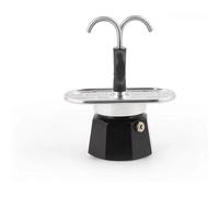 Bialetti Mini Express 2 Cups, Aluminum, Cups Not Included
