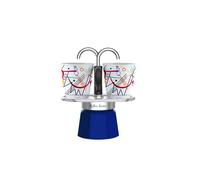 Bialetti Mini Express Kandisky, Cup + 2 Shot Glasses, Coffee Maker, Aluminium