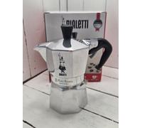 Bialetti Moka Express Moka pot 0.2 L Aluminium, Black