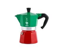 Bialetti Moka Express Italia Collection (Tricolor), 3 cup coffee maker