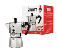 Bialetti Moka Express Moka pot 0.2 L Aluminium, Black