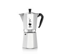 Bialetti Moka Express Aluminium Stovetop Coffee Maker (12 Cup), Silver