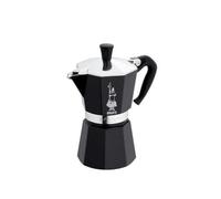 Bialetti Moka Express Black Caffettiera, Alluminio, 1 Tazza, Nero, 30 x 20 x 15 cm