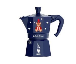 Bialetti Moka Express Blue Magic Memorial 1 Mug, 3 Cups (1 Cup)