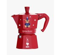Bialetti Moka Express Christmas 2025 Red Coffee Maker 1 Cup Joyful Memories Special Edition 60 ml Aluminium