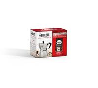 Bialetti 6 Cup Moka Hob Espresso Coffee Maker & Perfetto Coffee Gift Set