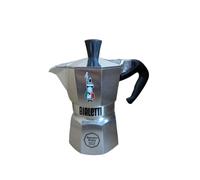 Bialetti Moka Express Omino Icona Limited Edition (Silver, 3 Cups)