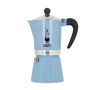Bialetti Moka Express Rainbow (Blue, 6 Cups)