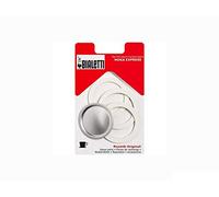 Bialetti Moka Express Replacement Filter/Gasket Set, 1 Cup (Pack of 3)