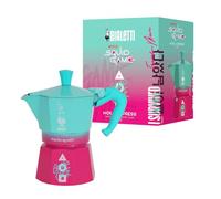 Bialetti Moka Express Squid Game© 3 Cups, Anti-Scald Handle, Not Suitable for Induction, 130 ml, Aluminium