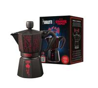Bialetti Moka Express Stranger Things 6 Cups, Music Knob with USB C Charging, No