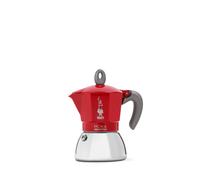 Bialetti Moka Induction 6 Cup Espresso Maker Red