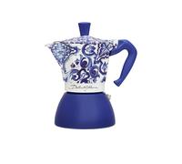 Bialetti Moka Induction Dolce&Gabbana Mediterranean Blue - 6 CUP, Mediterranean Blue